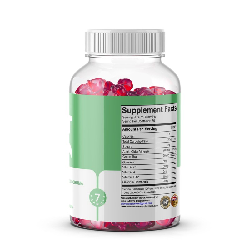 G7 Plus Enhanced Formula - 180 Gummies / 3 Monthly