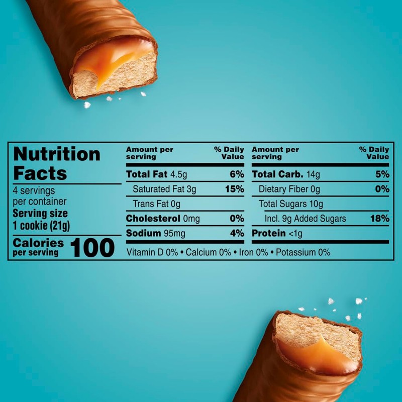 Twix Salted Caramel Chocolate Cookie Candy Bars Share Size Party