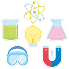 30 Pack Science Sticky Notes - 600 Sheets Science Lab Notepads for Scientist Appreciation Gifts Teacher Reward Prizes Science Week Party Favor Lab School Supplies