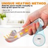 Heated Ice Cream Scoop Rechargeable, Waterproof Electric Ice Cream Scoop
