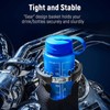Motorcycle Cup Holder 360° Swivel Ball Mount Drink Water Bottle