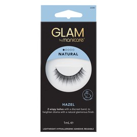 Glam By Manicare Natural Hazel Lashes