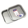 Square Sandwich Pan Twin Pack, British Made with Teflon Non