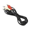 HQRP Y Audio Cable Splitter 4 ft (3.5mm Jack to