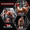 RL Grips™ Straps 8 for Professional Weightlifting and Powerlifting -