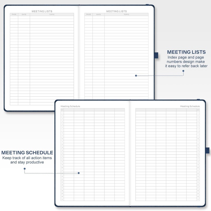 EMSHOI Meeting Notebook for Work with Action Items - 240