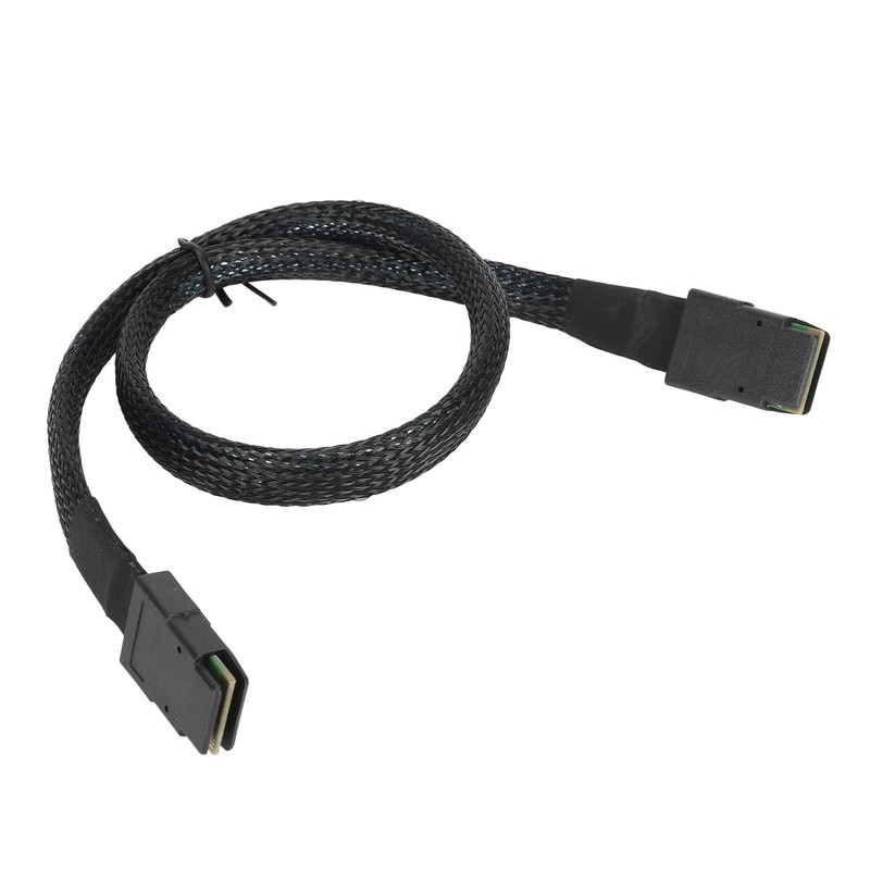 Mini SAS SFF 8087 Cable Dual Straight Head Computer Server