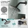 Replacement for Delta Shower Trim Kit 14 Series, Bathroom Matte