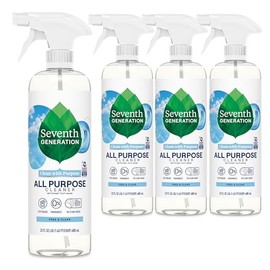 Seventh Generation Seventh Generation All Purpose Cleaner, Biodegradable Formula, Free & Clear, 23 oz (Pack of 4)