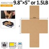 100 Sheets Loaf Pan Liners, Non-Stick Parchment Paper for Baking