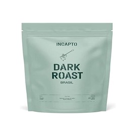 Incapto Coffee Beans Dark Roast | With High Caffeine Content | Single-Origin Brazil | Espresso 100% Arabica | Roasted Bean Coffee Extra Strong | Plantation Minas Gerais, Fazendas, 500 g