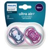 Avent Ultra Air Soother Deco 18 Months+ X 2 (Assorted Designs/Colours)