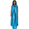 Yoni Steam Gown (Peacock Blue) , Bath Robe, full body