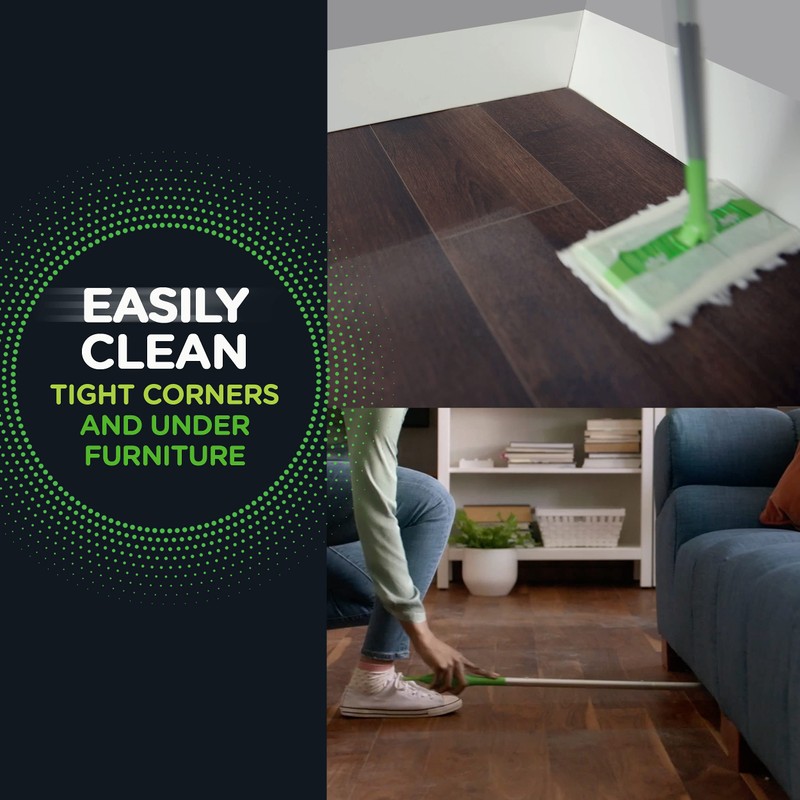 Swiffer Sweeper Heavy Duty Multi-Surface Dry Cloth Refills for Floor