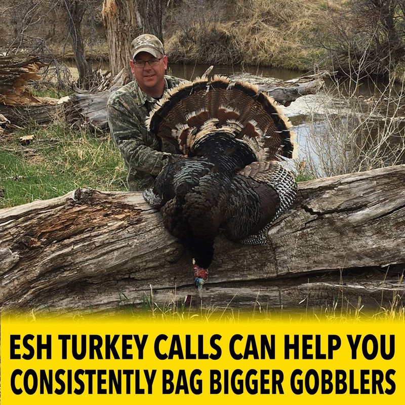 ESH Pileated Woodpecker Turkey Call for Hunting - Turkey Locator
