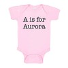 A is for Aurora Baby Infant One Piece Bodysuit 6