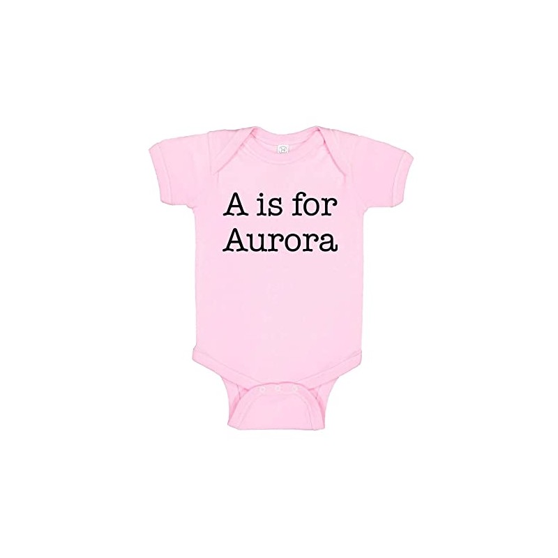 A is for Aurora Baby Infant One Piece Bodysuit 6