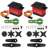 AITRIP 2 Pack High Torque Full Metal Gear 30KG Digital