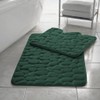 Bluemoon Bedding Memory Foam Bath Mat 2 Piece Set Pebbles