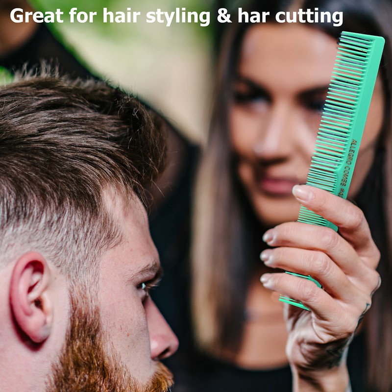 Allegro Combs #420 - Barber & Beard Comb Set for