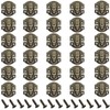 30PCS Iron Box Latch,Toggle Catch Latch Clasp,Antique Brass Decorative Hasp,Jewelry