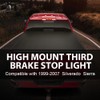 G-PLUS High Mount 3rd Brake Light w/Bulb Compatible with Chevy