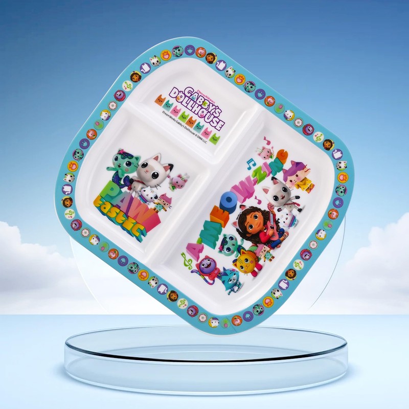 Zawadi Global Gabby's Dollhouse 3 Section Reusable Childrens Kids Toddlers