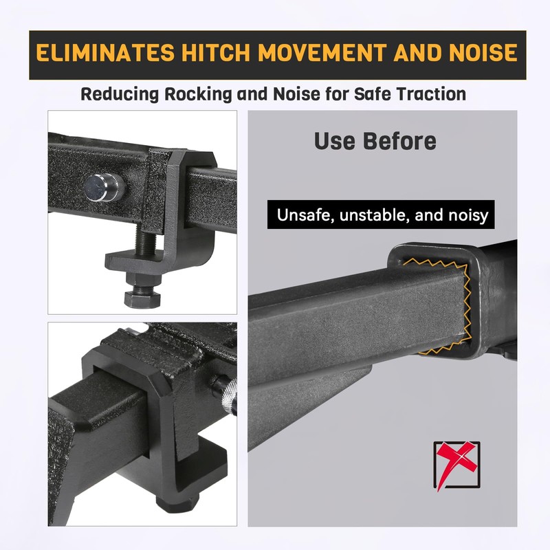 Antivanl Anti Rattle Hitch Tightener 2.5 Inch, Trailer Hitch Anti