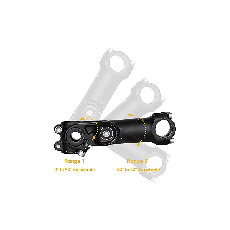 SATORI 1-1/8" x 25.4mm x 120mm Dual Adjustment STEM Bike