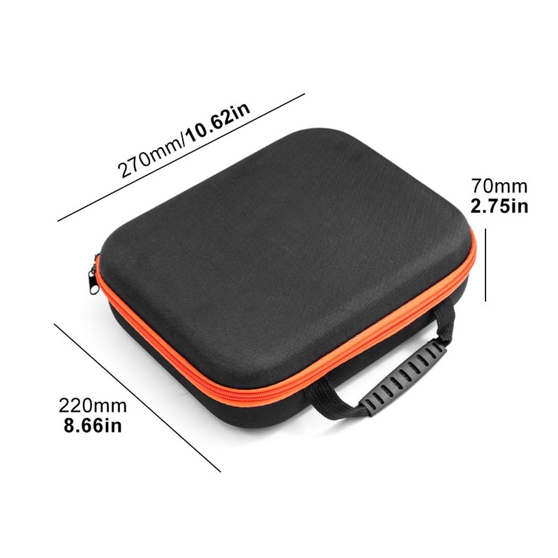 Storage Case for Electric Drill,EVA Travel Tool Case,Tool Container Bag,Waterproof