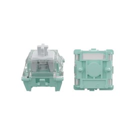 Glacier Gateron Magnetic Jade Linear Pre-lubed Switches Set for Magnetic Switch Keyboard with Free Key Caps/Switches Puller Included (Linear, 70 PCs)