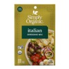 Simply Organic Mezcla de aderezo para ensalada, italiana, 0.70 oz