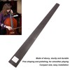 4/4 Cello Fingerboard Ebony Wood Cello Fretboard Replacement String Instrument