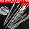 10 Pcs Mini Diamond Needle Files Set for Jewelers -