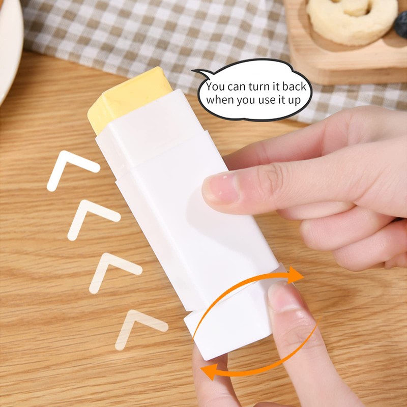 PRAVICS 2Pcs Plastic Butter Dispenser - Sticks & Corn Butter