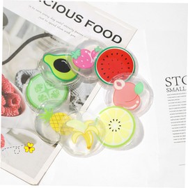 Baluue 8pcs Fruit Pattern Eye Cooling Packs Sleep Helper Cooling Eye Pads Gel Material