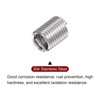 HARFINGTON 20pcs Wire Threaded Inserts 3/8-16 UNC 2D 19mm 304