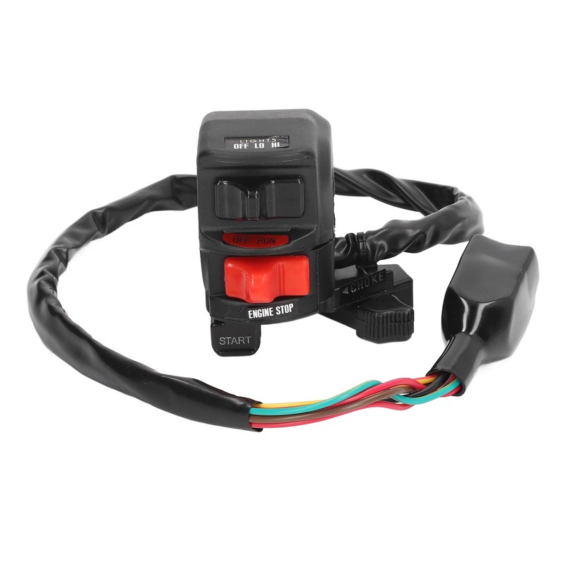 Motorcycle Handlebar Switch 46091‑1462 Headlight Shift Replacement for Bayou Lakota
