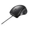 Buffalo BUFFALO Wired Laser 5 Button Mouse Black BSMLU308BK