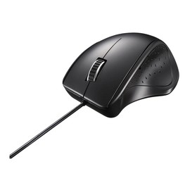 Buffalo BUFFALO Wired Laser 5 Button Mouse Black BSMLU308BK