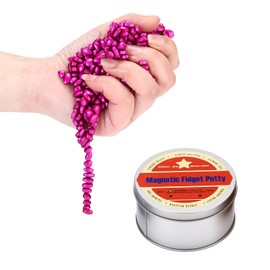 550PCS Rose red Ferrite Crags Desk Toys for Office, Like Putty, Satisfying Fidget Toys for Adults