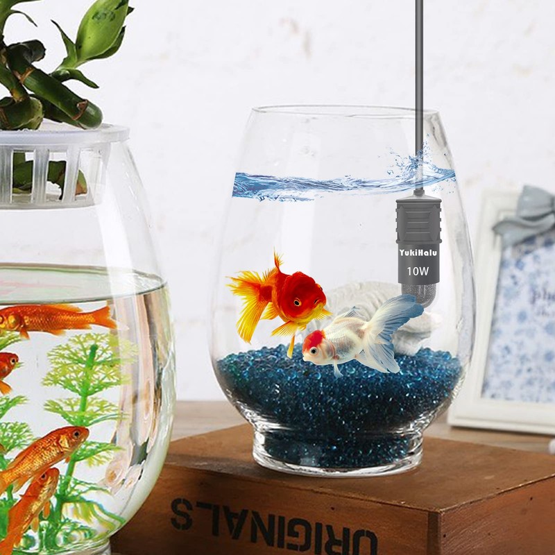 YukiHalu USB Powered Aquarium Heater, 10W Adjustable Mini Fish Tank