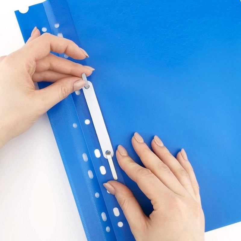 D.RECT Lux PP File Folder A4 with Perforation Strong Polypropylene
