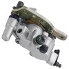 Caltric Front Left Brake Caliper w/ Pad for Kawasaki Brute