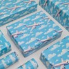 Altarho Airplane Wrapping Paper Blue Design Gift Wrapping Paper with