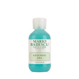Mario Badescu Gel glicólico para piel grasa o congestionada, gel rejuvenecedor, retexturizante y refinador de la piel sin aceite que ayuda a aumentar la claridad, paquete de 1, 59 ml
