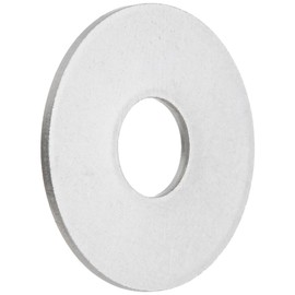 [M6 (6.5 mm) Outer Diameter 0.8 inch (20 mm) Thickness 0.04 inch (1 mm) SUS304 Stainless Steel Large Washers, Pack of 36
