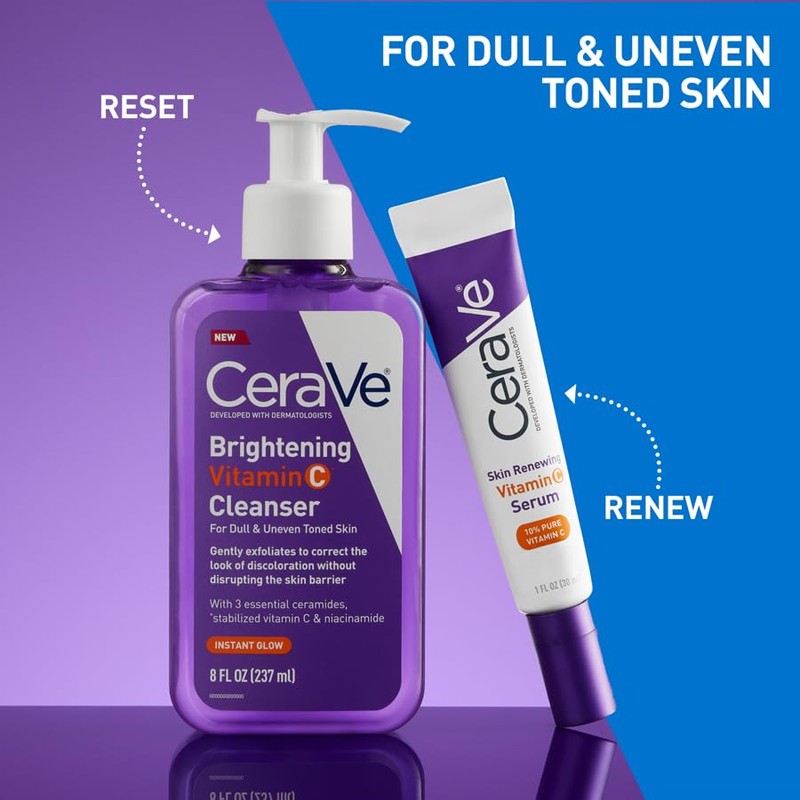 CeraVe Limpiador Tono Uniforme Vitamina C 236ml