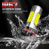CHUSYYRAY White 15-SMD High Power LED Daytime Running Light Bulbs
