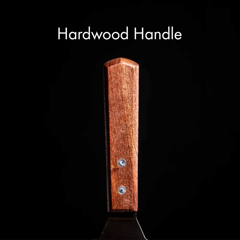 MANNKITCHEN Professional Grade Stainless Steel Spatula Perfect for Cast Iron